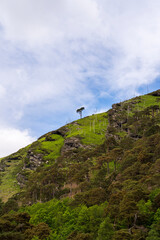 landscape with clouds