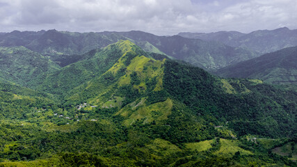Fototapeta premium vintage looking mountains 
