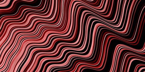 Light Pink, Red vector texture with circular arc.