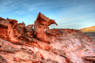 Nevada Desert Rock Sculpture