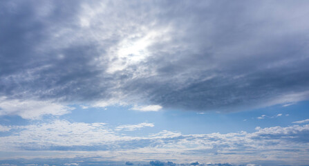 Cloudy Sky Over Canada