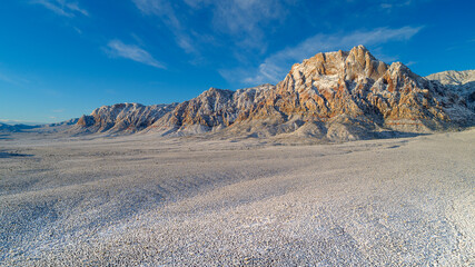 Nevada Redrock Winter Scenes