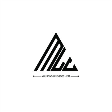 MLC letter logo creative design. MLC unique design