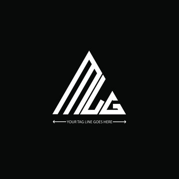 MLG letter logo creative design. MLG unique design
