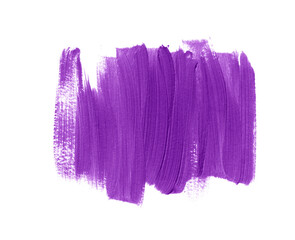 Purple brush paint abstract background. Perfect painted design for headline, logo and sale banner. 