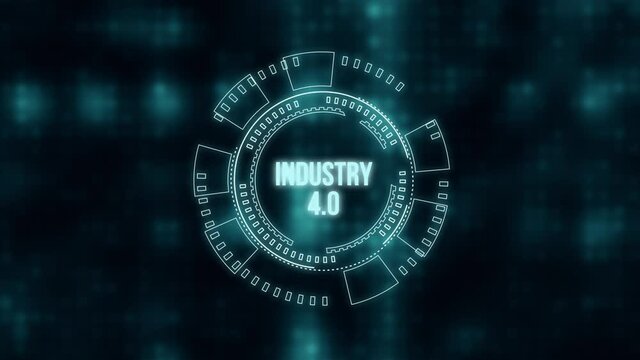 Internet, business, Technology and network concept.Industry 4.0 Cloud computing, physical systems, IOT, cognitive computing industry.