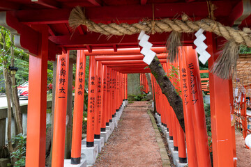 石川県金沢市にある石浦神社周辺の風景 Scenery around Ishiura Shrine in Kanazawa City, Ishikawa Prefecture, Japan.