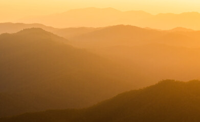 colorful dramatic sky with cloud at sunset.beautiful sky with clouds background