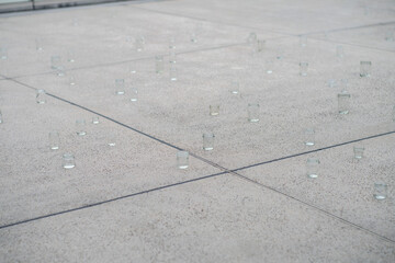 石川県金沢市にある美術館周辺の風景 Scenery around the museum in Kanazawa, Ishikawa Prefecture, Japan.