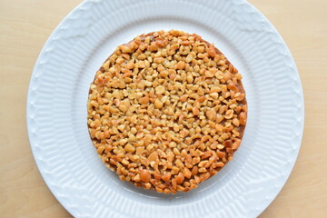 キャラメルナッツタルト（ガトー　ブルトン）