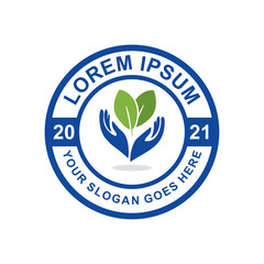 environment logo , nature logo vector