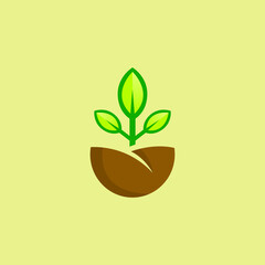 plants grow logo