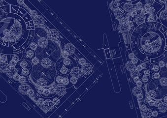 Write a blueprint architecture for building.