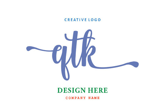 QTK lettering logo is simple, easy to understand and authoritative