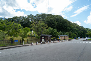 石川県金沢市の金沢駅周辺の風景 Scenery around Kanazawa Station in Kanazawa City, Ishikawa Prefecture, Japan