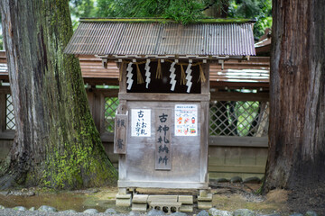 石川県白山市の白山神社周辺の風景 Scenery around Hakusan Shrine in Hakusan City, Ishikawa Prefecture 