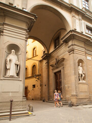 Italia, Toscana, Firenze, Galleria degli Uffizi.