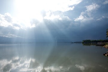 Fototapeta premium morning on the river