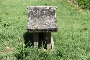 日本　群馬の名所　真田の城　名胡桃城と周辺の風景