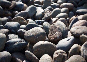 pebbles on the beach