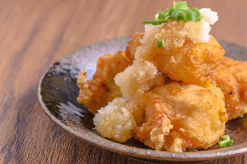 鶏の唐揚げのおろしポン酢