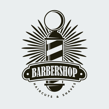Set of Barbershop Logo Barbershop SVG Barbershop PNG Barber -  Israel