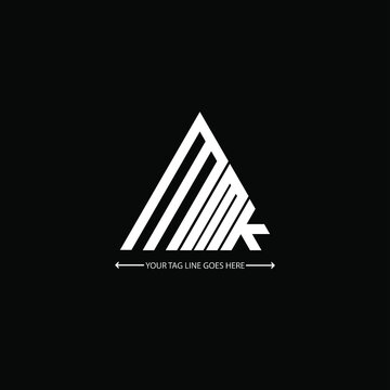 MMK letter logo creative design. MMK unique design
