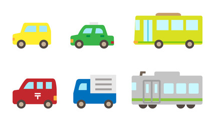 It is vector.Vehicle outline icon set.