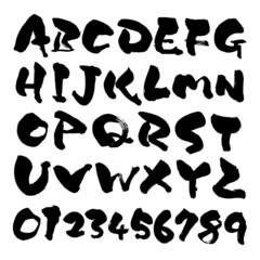 アルファベット筆文字