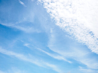 파란하늘과 하얀구름