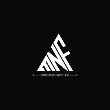 MNF letter logo creative design. MNF unique design
