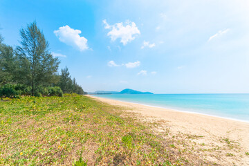 Mai Khao Beach, Phuket On a clear day, Thailand