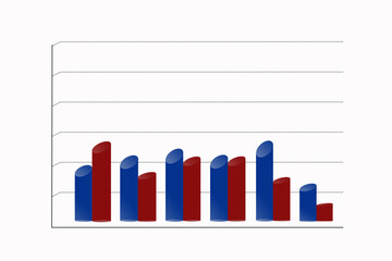 grafico economia, istogrammi, statistiche