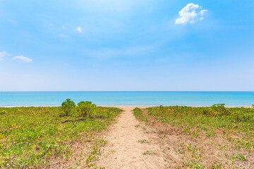 Mai Khao Beach, Phuket On a clear day, Thailand