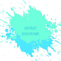 Water color splash vector illustration