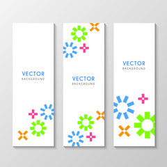 colorful corporate banner design