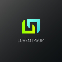 corporate un logo design