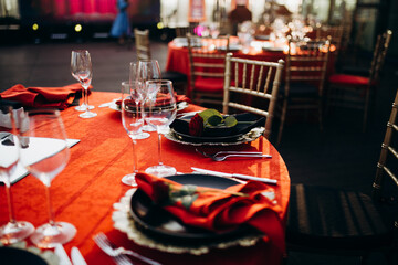 burlesque party at nightclub