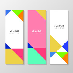 colorful corporate banner design