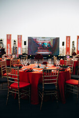 burlesque party at nightclub