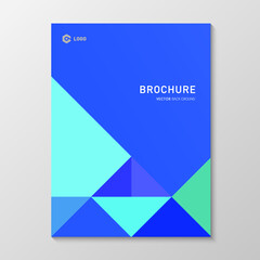 Naklejka premium corporate brochure cover design