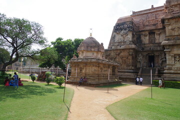 インドの世界遺産　大チョーラ朝寺院群　ガンガイコンダチョーラプラムのブリハディーシュワラ寺院