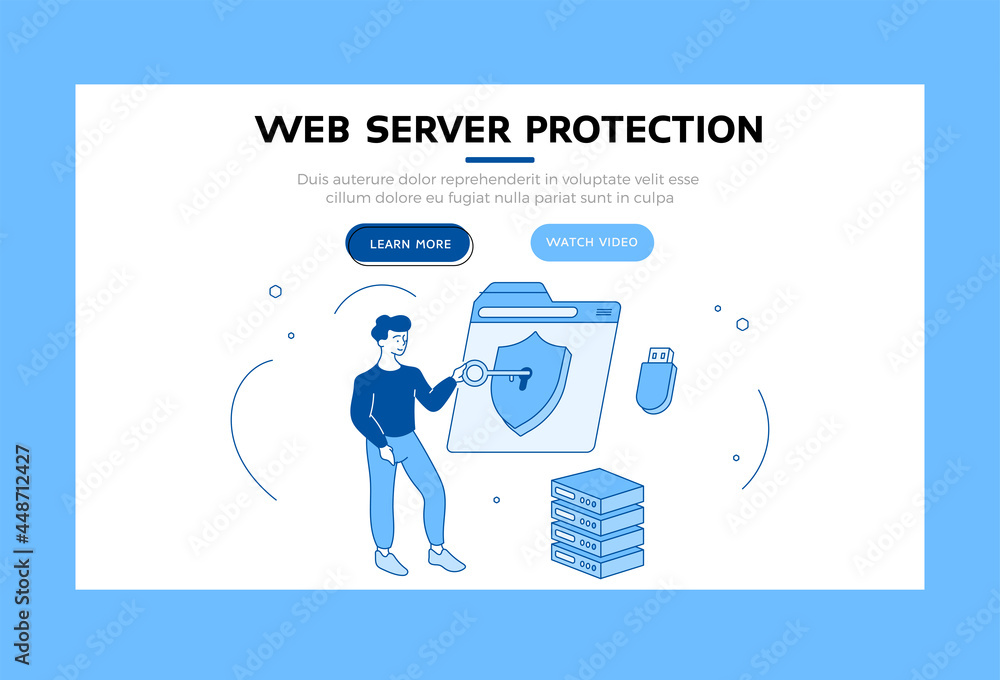 Poster protection and maintenance of web servers. safe storage of data processing in digital storages. secu
