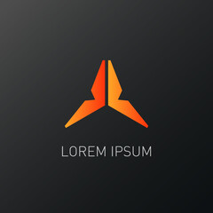 Obraz premium corporate logo design