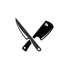 Kitchen icon cooking tools vector flat design