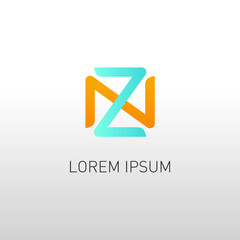 corporate n logo design