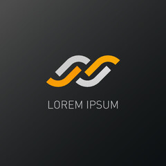 corporate wave logo design