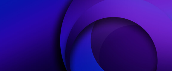 Abstract overlapping lines and circles geometric background with gradient colors