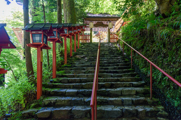 Fototapeta na wymiar Kifune Shrine