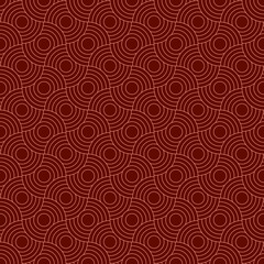 Overlapping Circles Pattern. Seamless pattern. Abstract Background. Ethnic pattern background.